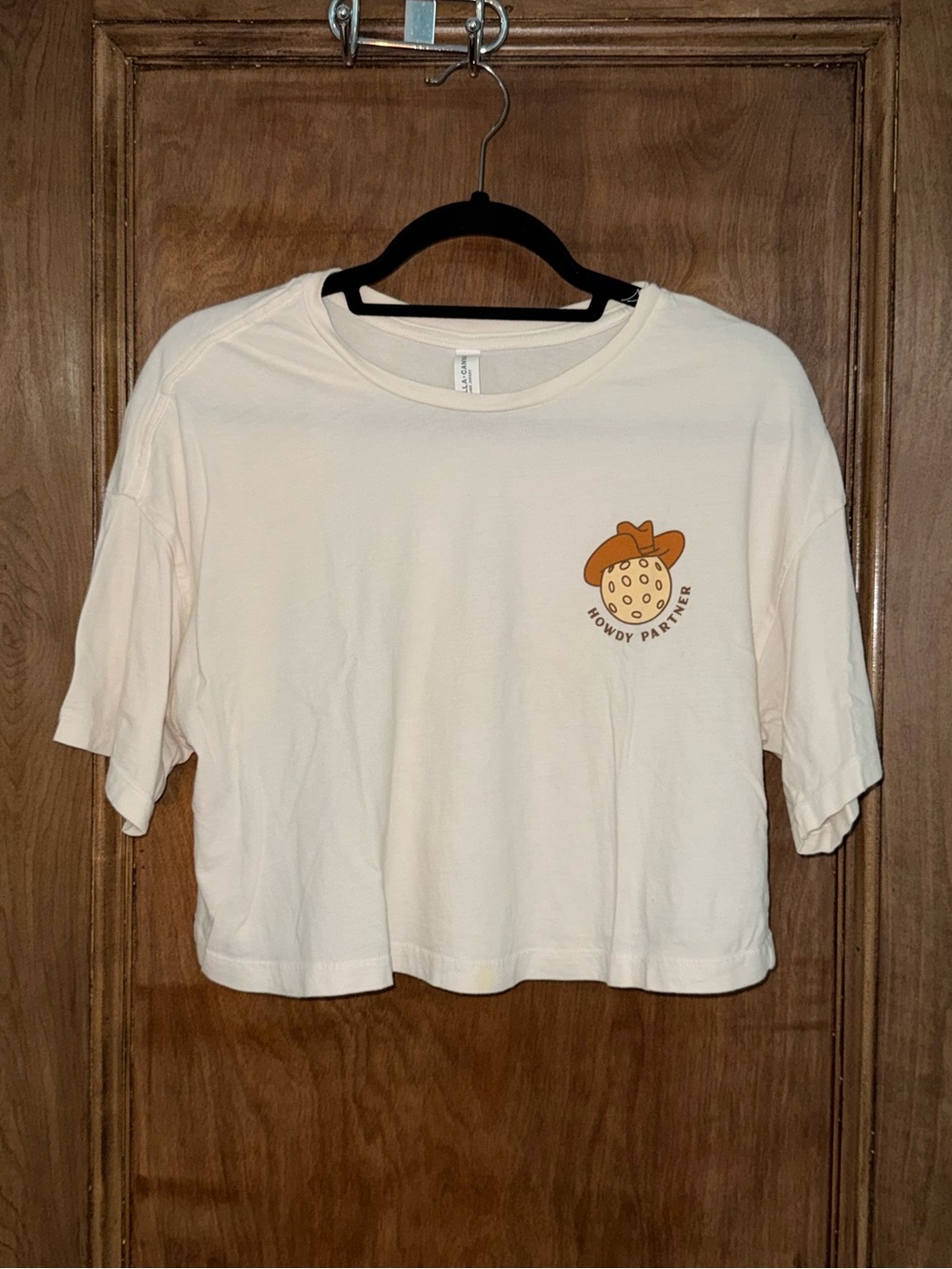 Recess Pickleball Out West Crop Tee